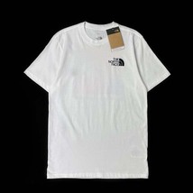 売切り【正規新品】THE NORTH FACE◆SHORT-SLEEVE BOX NSE TEE 半袖 Tシャツ US限定 ボックスロゴ レインボー 男女兼用(XXL)白 180902-15_画像6