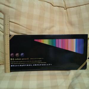  стоимость доставки 710 иен ~ новый товар нераспечатанный маслянистость цвет ....84 -цветный набор точилка ластик имеется 