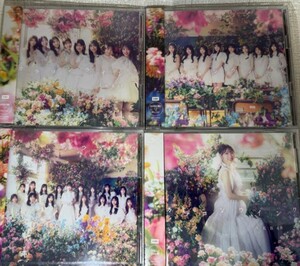 AKB48 カラコンウインク 初回限定盤TypeA-C+OS盤 4枚セット