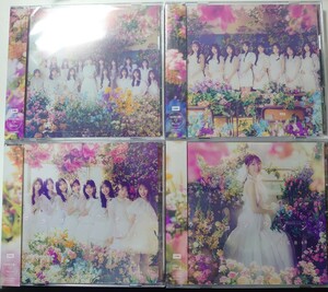 AKB48 カラコンウインク 初回限定盤TypeA-C+OS盤 4枚セット.