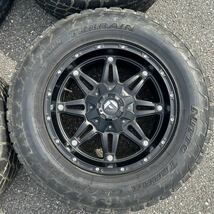 FUEL フューエル HOSTAGE D531 ATタイヤホイールセット 18×9J -12 285/60R18 4本 予備2本　ランクル プラド ハイラックス FJクルーザー _画像5