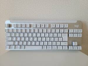 Logicool　（ロジクール）　Signature K855　ワイヤレス　メカニカル　キーボード　赤軸　リニア　オフホワイト