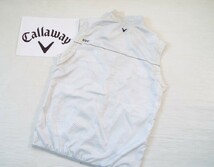 ★美品★Callaway キャロウェイ / ２WAY フルジップ ウインドジャケット 裏地メッシュ仕様 / サイズ L_画像7