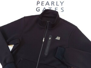 ☆新品☆マスターバニー by PEARLY GATES / MBE スウェット 鹿の子ダンボール フルジップジャケット / サイズ５