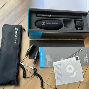 SENNHEISER ゼンハイザー MKE600 ショットガンマイク　KA600&KA600iアダプターケープル付き