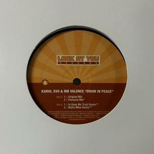 Karol XVII & MB Valence Drum In Peace [12”] ELECTRONIC HOUSE