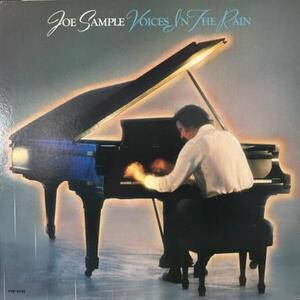 即決！JOE SAMPLE / VOICES IN THE RAIN [LP] 国内帯無し ピアノ フリーソウル