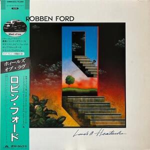 即決！ROBBEN FORD / LOVE'S A HEARTACHE [LP] 国内盤 ジャズボーカル AOR フリーソウル