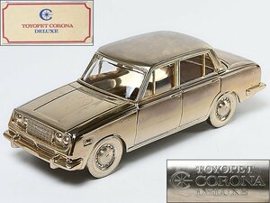 【 トヨペット コロナ DELUXE シガレットケース 箱付 y030611 】ミニカー TOYOPET CORONA DELUXE 灰皿 シガーケース 煙草ケース