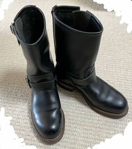 Red Wing(レッドウィング レッドウイング)2268 ENGINEER BOOTS(エンジニアブーツ) BLACK ブラック サイズ26.5センチ。