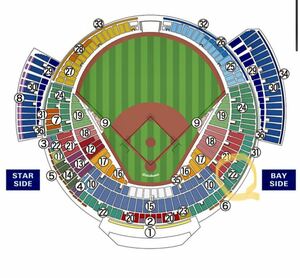 横浜DeNAベイスターズ vs 阪神タイガース　 4月23日　横浜スタジアム　BAY SIDE 内野指定席B　2枚