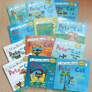 I Can Read! Phonics "Pete the Cat" 小型絵本12冊セット
