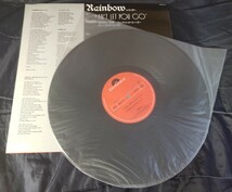 12inch45回転盤アナログレコード「レインボー/キャント・レット・ユー・ゴー」RAINBOW/CAN'T LET YOU GO,ALL NIGHT LONG(LIVE), STRANDED_画像5