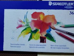 ステッドラー　カラトアクェレル　36色色鉛筆