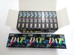 送料無料 未開封 【 AXIA DAT B 180 13巻 】 アクシア 富士フイルム 180分 DATテープ データオーディオテープ (C)