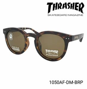 【2024年継続モデル・新品】THRASHER スラッシャー　曇り止め 偏光サングラス　男女兼用　1050AF-DM-BRP