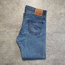 Levi's リーバイス505 ジーンズ デニムパンツ 古着 W35 L30 テーパード レソト製 ブルー_画像1