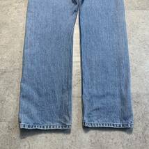 Levi's リーバイス505 ジーンズ デニムパンツ 古着 W35 L30 テーパード レソト製 ブルー_画像8