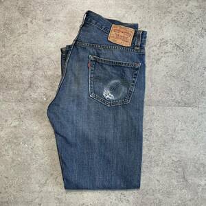 Levi's リーバイス 505 ジーンズ デニムパンツ 古着　W34 L32 ストレート メキシコ製 ブルー ジーパン