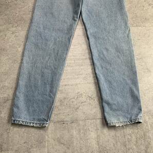 Levi's リーバイス 550 デニム パンツ ジーンズ 古着 W31 L32 ライトブルー 色落ち テーパード の画像8