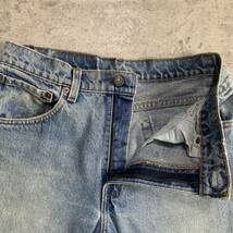 Levi's リーバイス 550 デニム パンツ ジーンズ 古着 W31 L32 ライトブルー 色落ち テーパード _画像5