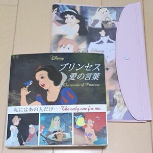 プリンセス愛の言葉 ウォルト・ディズニー・ジャパン／監修　おまけ付き　ディズニー　Disney 　プリンセス　本　主婦の友