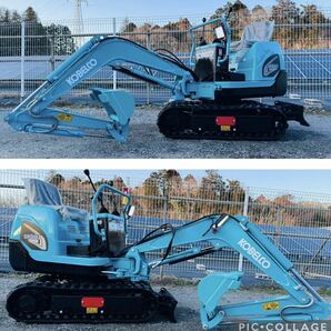 ★コベルコ★KOBELCO★SK007-2★新品シート★新品LEDライト★ 新品ゴムクローラ★油圧ショベル★ミニユンボ★200KM 送料無料★下取り可能★の画像7