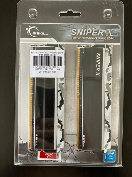 G.SKILL SNIPER X DDR4 16GB