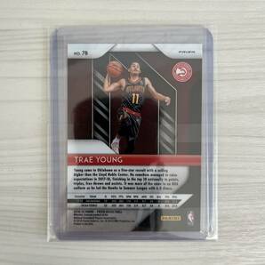 trae young 2018-19 panini prizm basketball RC silver トレイ・ヤング ルーキーカード シルバープリズム ATL アトランタ・ホークスの画像2