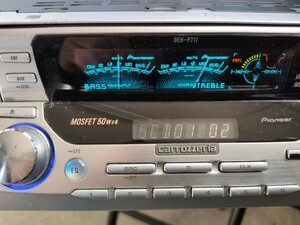 カロッツェリア イルミネーション DEH-P717 CD 1DIN 稀少 当時物 パイオニア carrozzeria