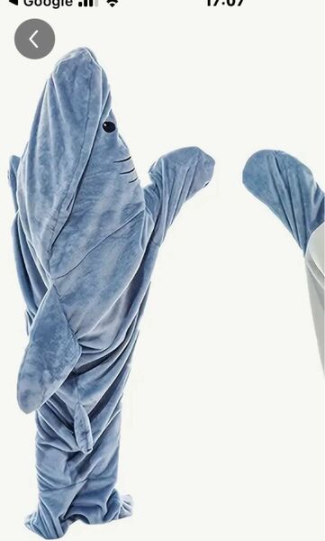 サメ　ルームウェア　パジャマ
