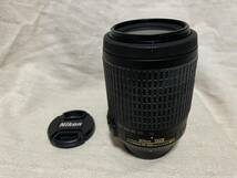 ニコン APSサイズ一眼レフ専用望遠レンズ AF-S DX VR 55-200mm F4.0-5.6 中古正常動作品 外観並品 その2_画像1