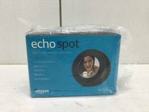 【#55】未開封品 Amazon echo spot スクリーン付き スマートスピーカー with Alexa ブラック