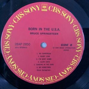 ブルース・スプリングスティーン BRUCE SPRINGSTEEN / BORN IN THE U.S.A. 国内盤 28AP2850の画像5
