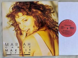 米 12inch マライア・キャリー MARIAH CAREY / MAKE IT HAPPEN C+C MUSIC FACTORY US盤 COLUMBIA 09870741891