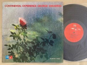 ジョージ・シアリング GEORGE SHEARING / CONTINENTAL EXPERIENCE / The Quintet + Amigos 国内盤 UXP-47-P
