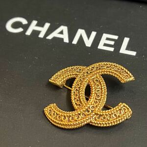 CHANEL シャネル ブローチ 1109 ヴィンテージ GP ゴールド ココマーク 希少品