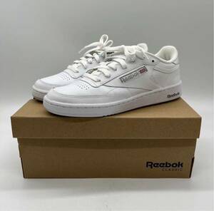 【24cm】新品 Reebok CLASSIC CLUB C 85 WHITE リーボック クラシック クラブ ホワイト スニーカー (AR0455) 5036