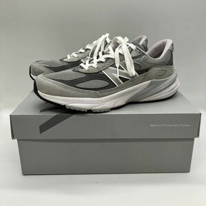 【27.5cm】 New Balance 990V6 Gray Dwidth USA ニューバランス Dワイズ グレー アメリカ製 (M990GL6) 4631