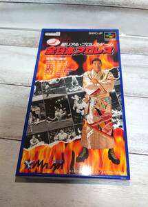 超リアル・プロレスゲーム 全日本プロレス ゲームソフト ジャンク品