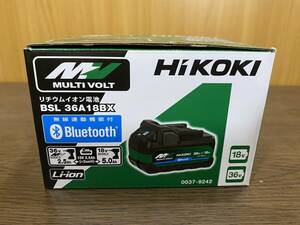 54) HiKOKI(ハイコーキ) Bluetooth付き 36V 2.5Ah/18V 5.0Ah マルチボルト リチウムイオン電池 BSL36A18BX バッテリー Bluetooth