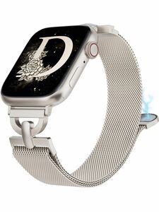 Apple Watch частота / Apple часы частота D пряжка нержавеющая сталь магнит магнитный магнит 42/44/45/49mm для мужчин и женщин Star свет 