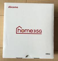 ★送料無料★ドコモ home 5G HR02 ホームルーター ほぼ新品 残債なし_画像1