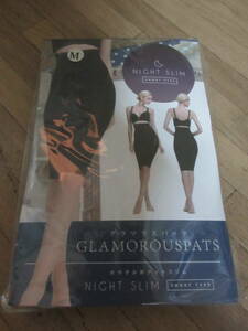 ③g llama la spats Night slim black size M correction underwear 