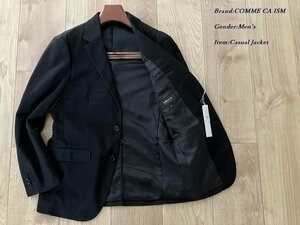 新品 COMME CA ISM MEN コムサイズム ウォッシャブル コーデュロイ ジャケット 05ブラック Mサイズ 03GA06 定価19,800円