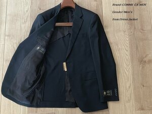 new goods COMME CA MEN Comme Ca men [CERRUTI COOL ELEGANCE/ cool elegance ] wool jacket 05 black S size 01GT01 regular price 50600 jpy 