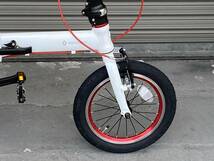 美品　RENAULT ルノー　ULTRA LIGHT7　折りたたみ自転車　ホワイトホワイト　14インチ_画像2