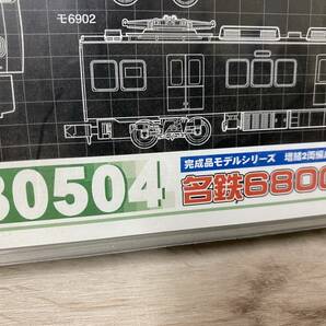 未使用？極美品 GREENMAX グリーンマックス 30504 完成品モデル 増結２両編成セット 動力無し 名鉄6800系 1次車 T+Tの画像2