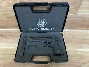 ２５　ジャンク　HOGUE　PIETRO BERETTA MOD.92FS-CAL.9　ピエトロベレッタ　WA48693Z　ガスガン　ASGK　ベレッタ　ケース入り