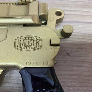 ４１ 美品 SMG刻印 ハドソン モーゼル M1930 MAUSER 金属モデルガン 元箱つき ジャンクの画像4